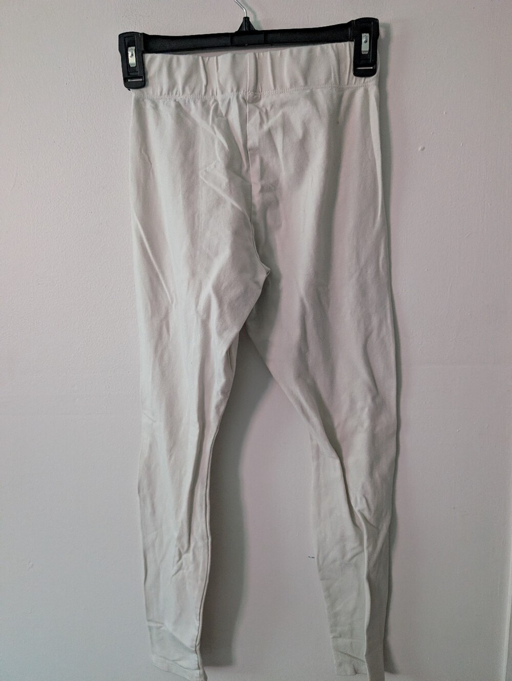 Good American Cream Cotton Leggings Size‎ 1 Women's